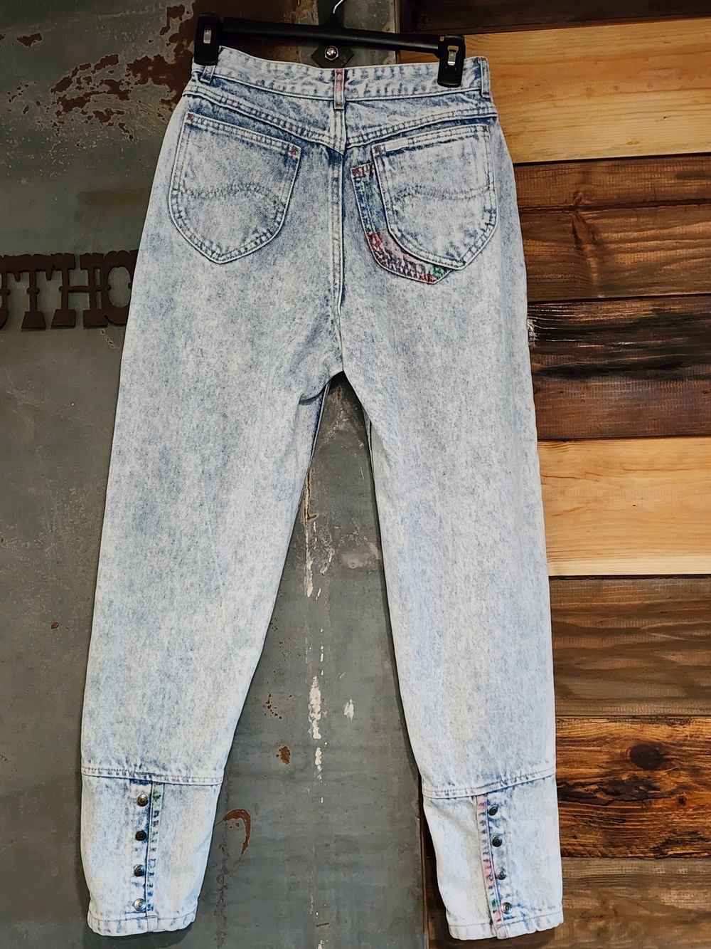 Vintage 80's Acid Wash Lee   High-Rise Women’s Jeans